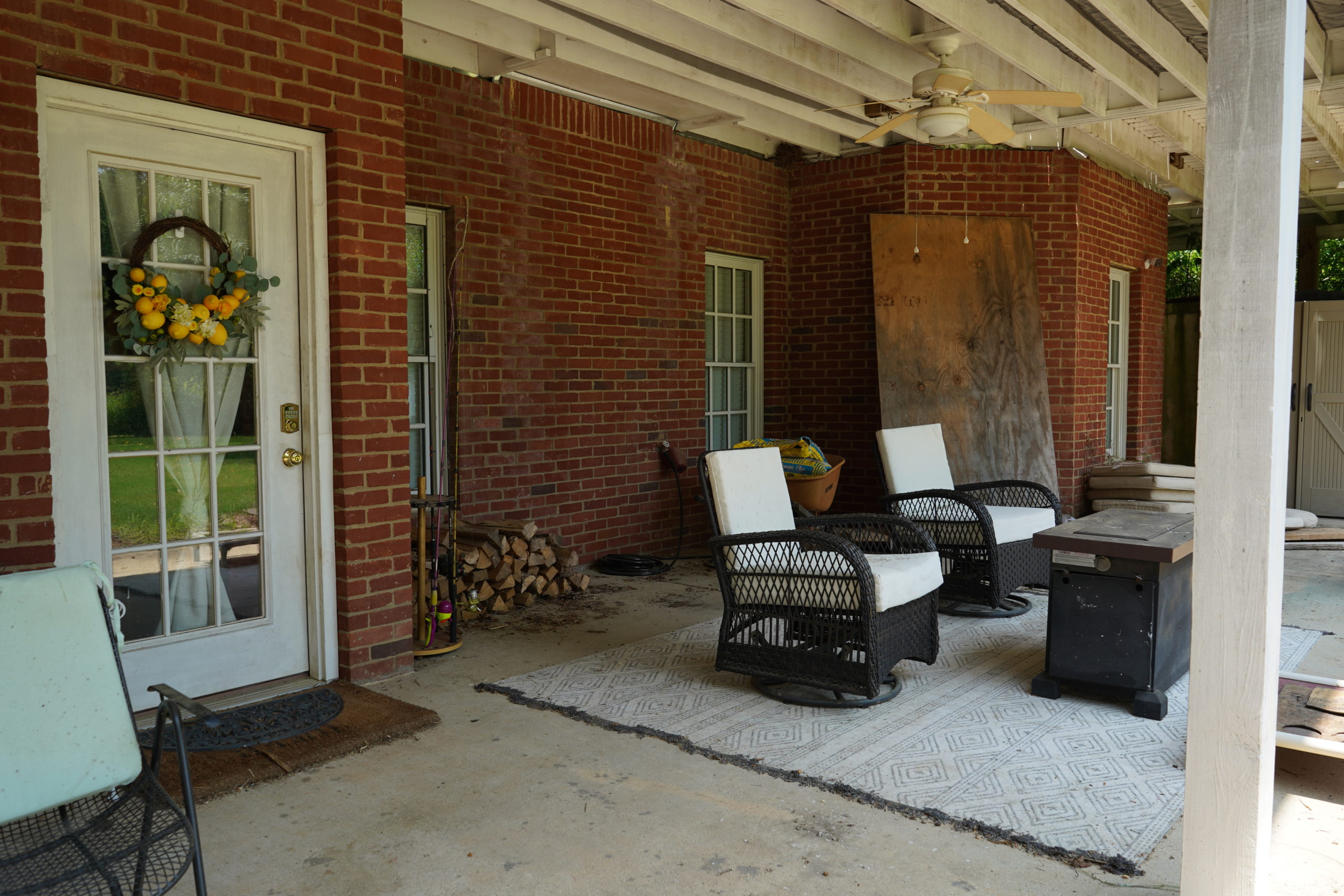A MAJOR PORCH TRANSFORMATION! - Living On One Percent